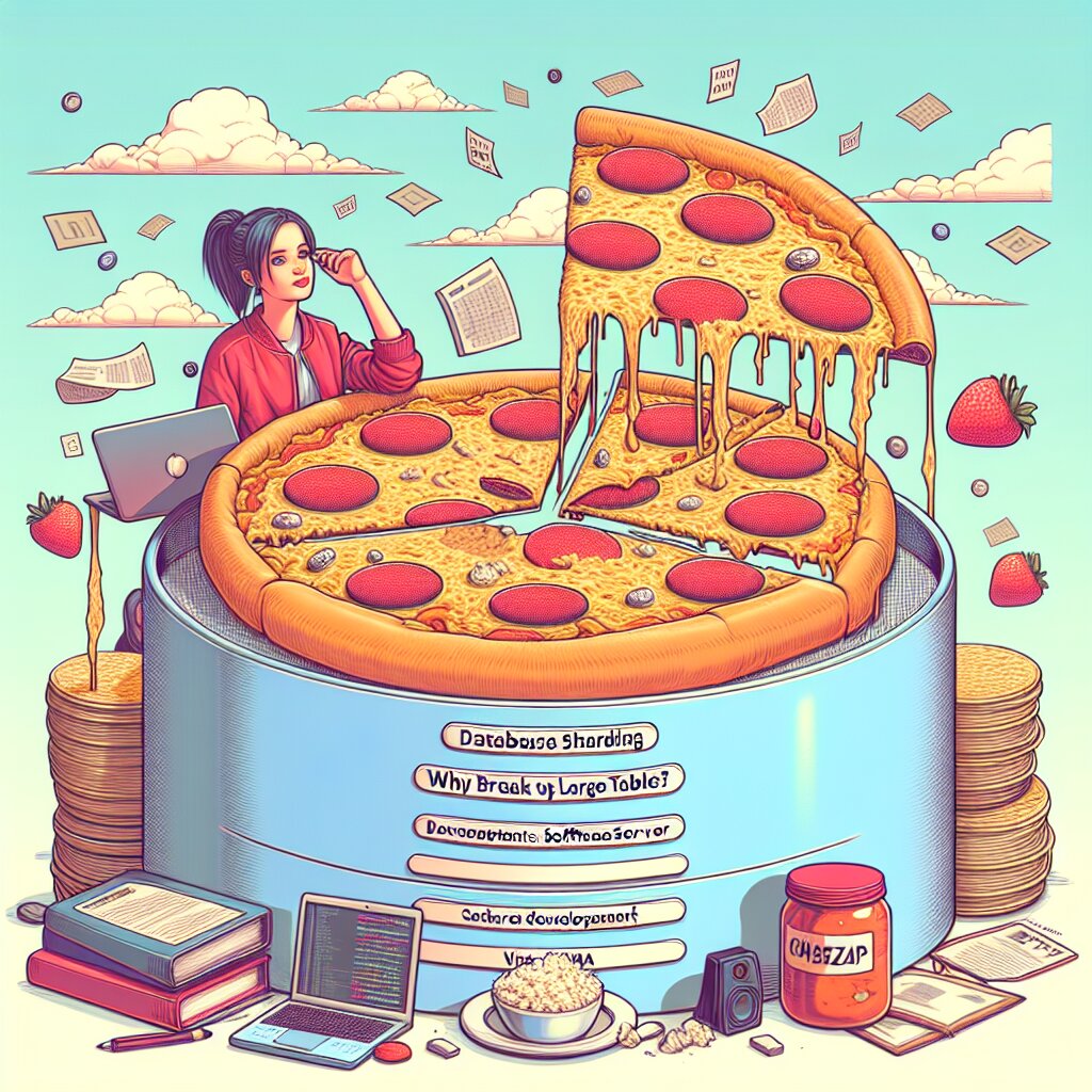 데이터베이스 샤딩: 큰 테이블을 조각내는 이유? 🍕