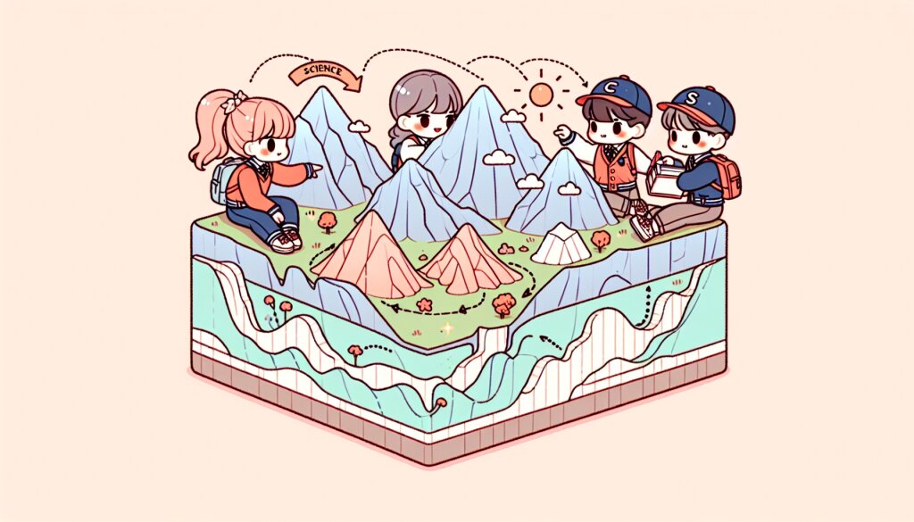 🏔️ 습곡 산맥 vs 🏕️ 단층 산맥: 산의 형성 과정