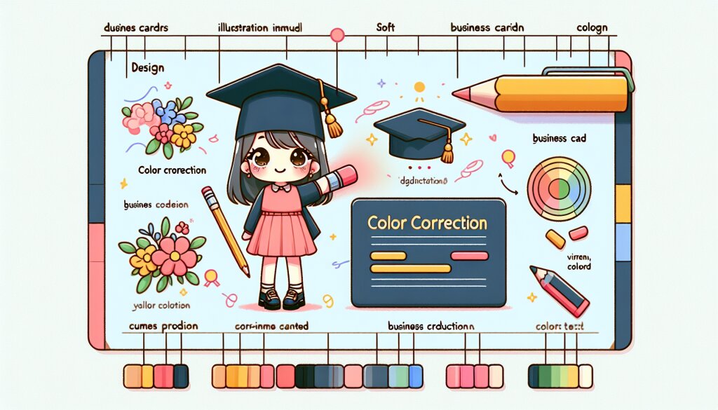 명함 제작 시 컬러 보정: 일관된 브랜드 이미지