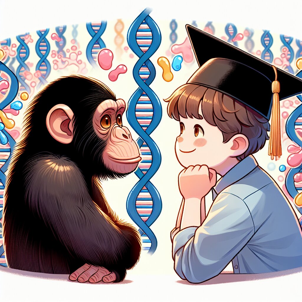 🐒🧠 침팬지와 인간의 DNA는 얼마나 비슷할까?