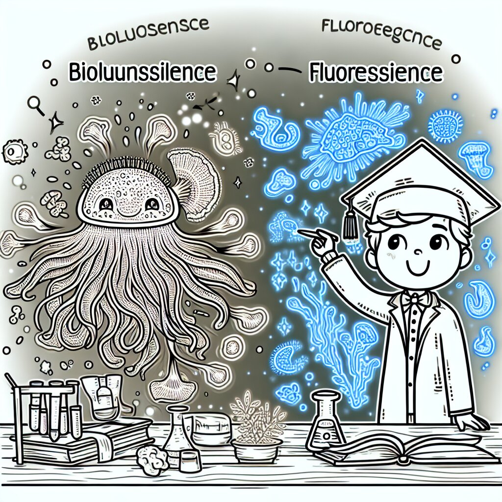 생물발광 vs 형광: 자연계의 빛 생성 방식