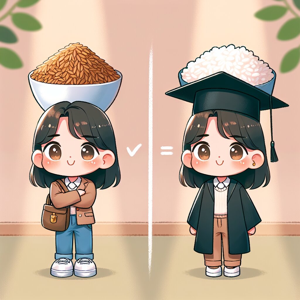 🍚 현미 VS 백미: 다이어트에는 어떤 게 더 좋을까?