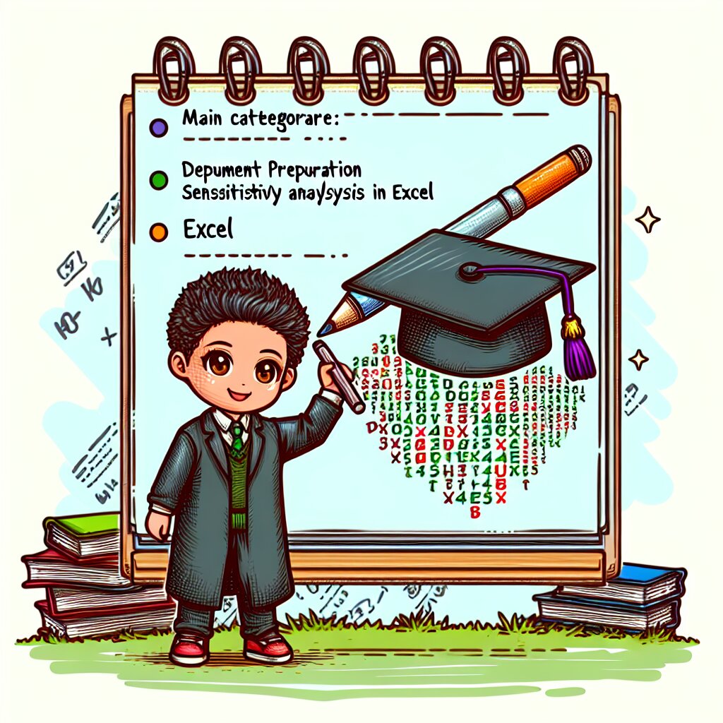 Excel 감도 분석: 데이터 테이블 활용하기