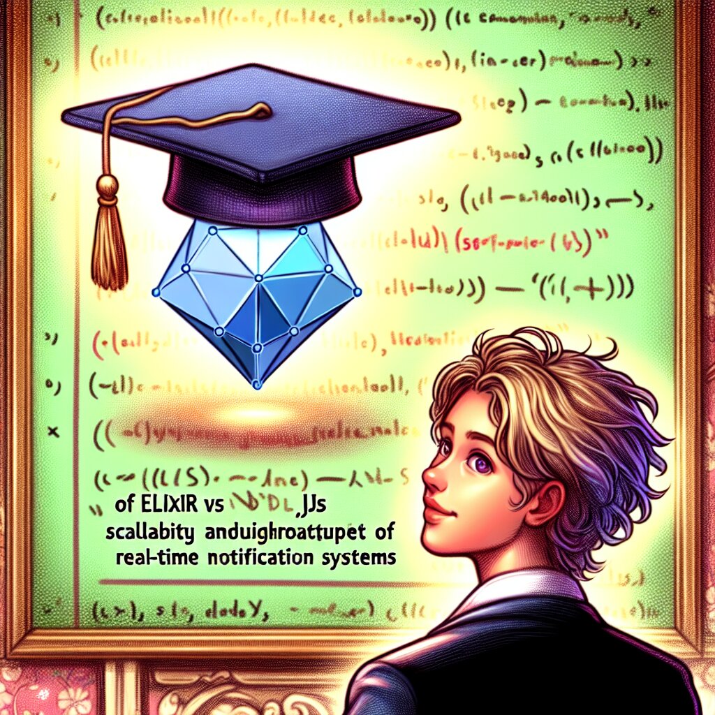 엘릭서 vs Node.js: 실시간 알림 시스템의 확장성과 처리량