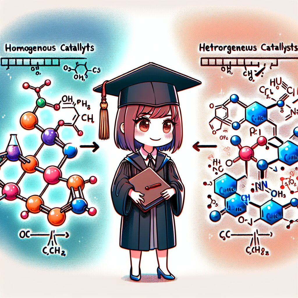 균일 촉매 vs 불균일 촉매: 반응 가속의 두 가지 전략