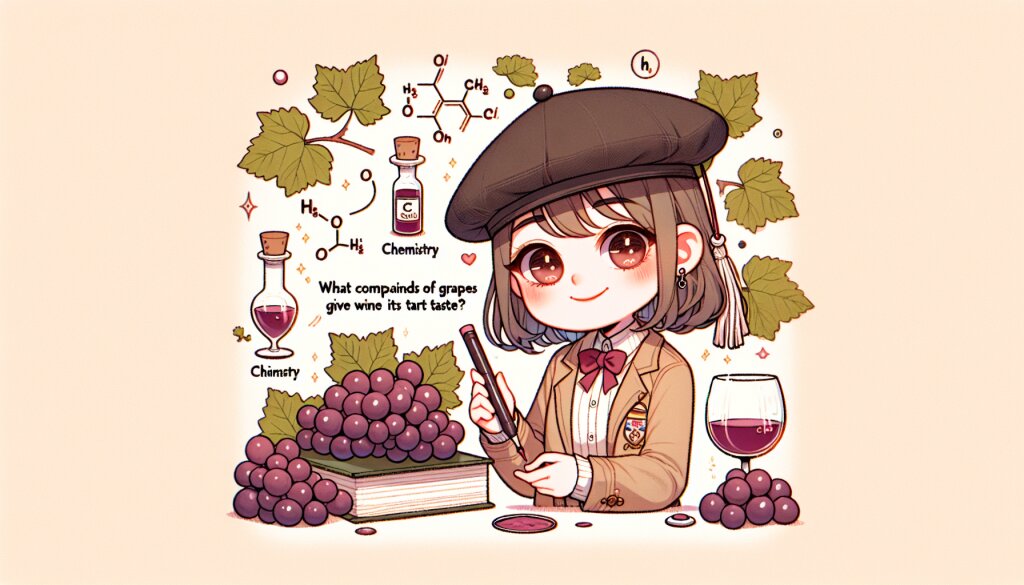 🍇 와인의 떫은맛은 어떤 화합물 때문일까?