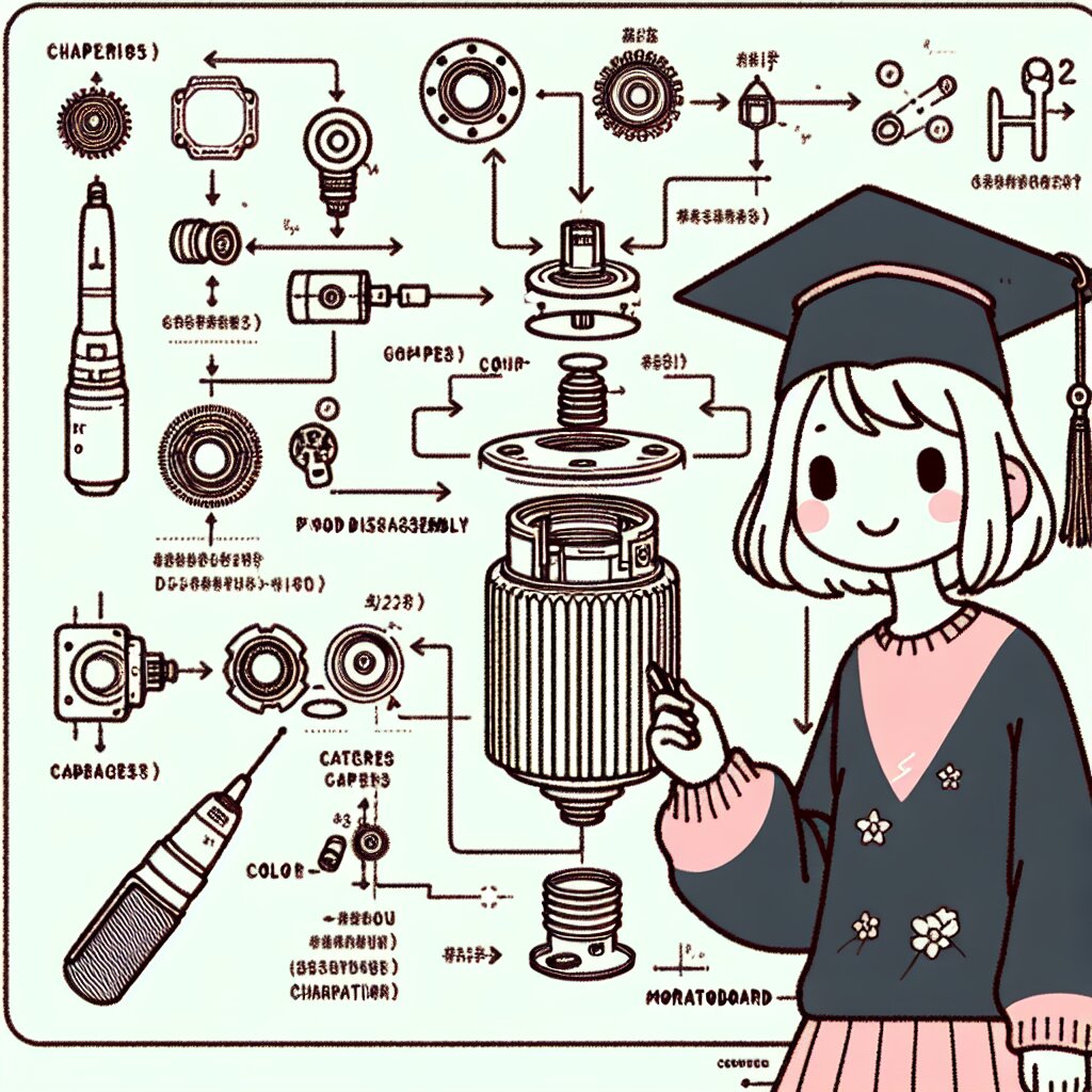 기술 일러스트레이션: 제품 분해도 그리기