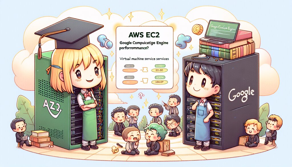 AWS EC2 vs 구글 컴퓨트 엔진: 가상 머신 서비스의 성능과 가격 비교