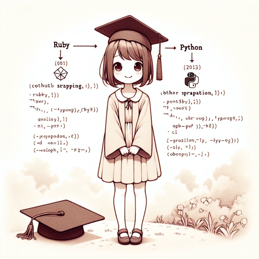 루비 vs 파이썬: 웹 스크래핑 작업의 효율성