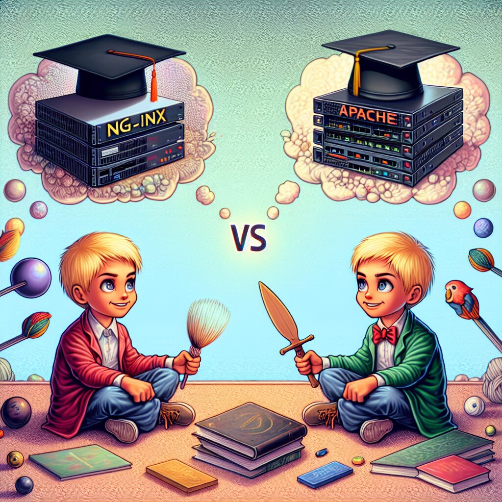 nginx vs Apache: 웹 서버 전쟁의 승자는? ⚔️