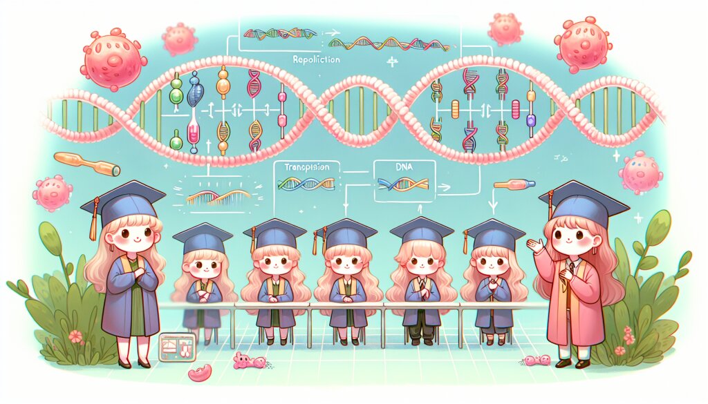 DNA 복제와 전사 과정의 충돌 해소 메커니즘