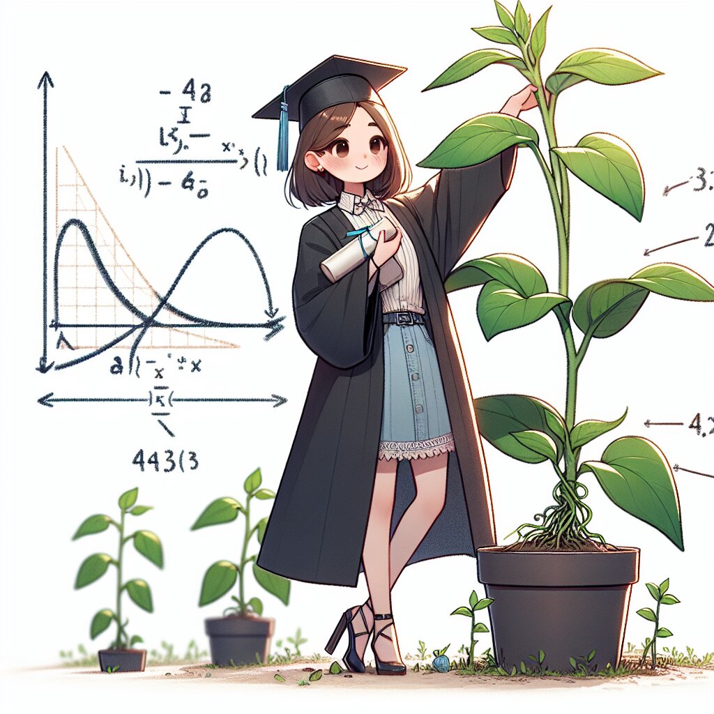 🌱 식물의 성장 속도를 미적분학으로 어떻게 모델링할 수 있을까?