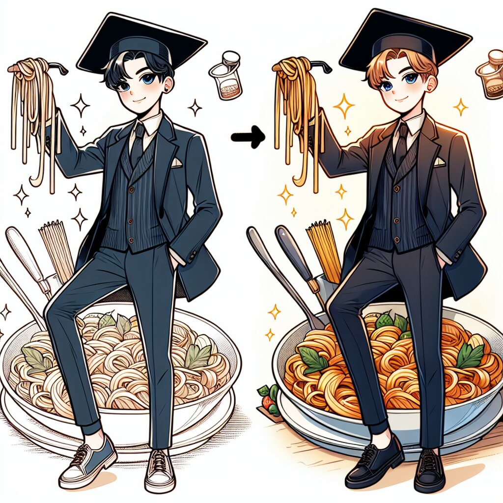 🍝 레시피 만화, 맛있게 표현하기!