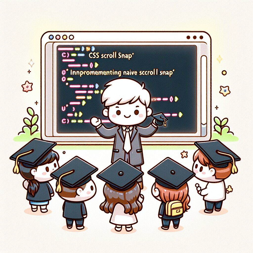 CSS Scroll Snap: 네이티브 스크롤 스냅 구현하기