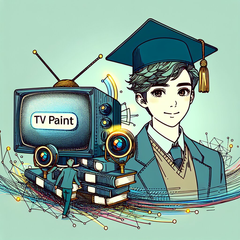 TVPaint: 트래디셔널 애니메이션의 디지털 구현