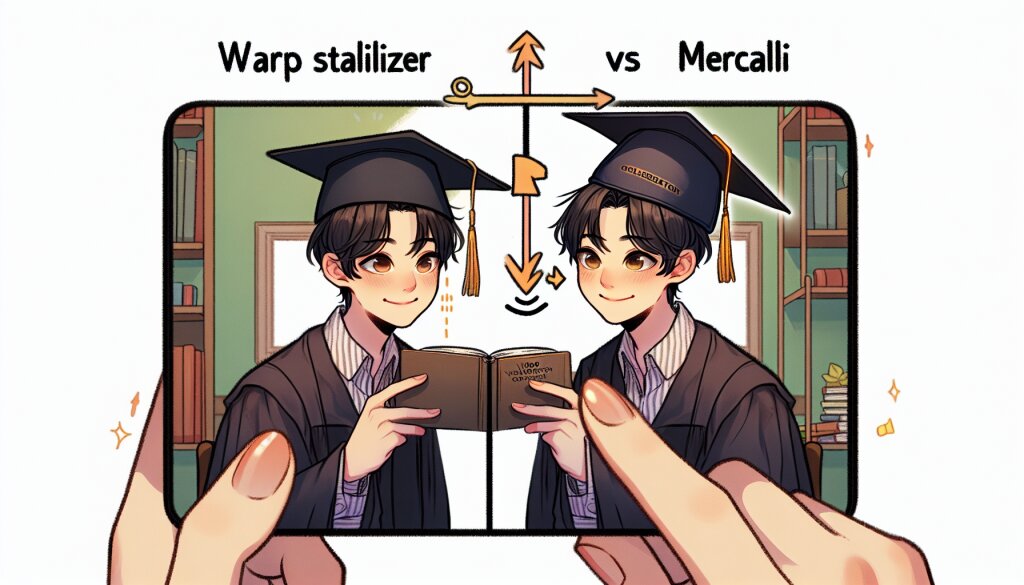 영상 안정화 알고리즘 비교: Warp Stabilizer vs Mercalli