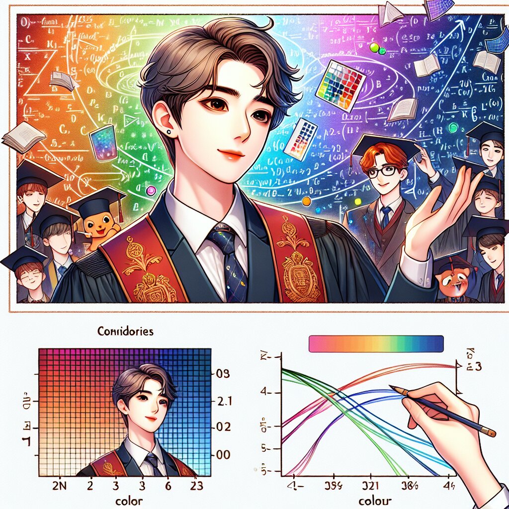 🎨 모든 색상을 만들어내는 RGB 시스템의 수학적 원리는?